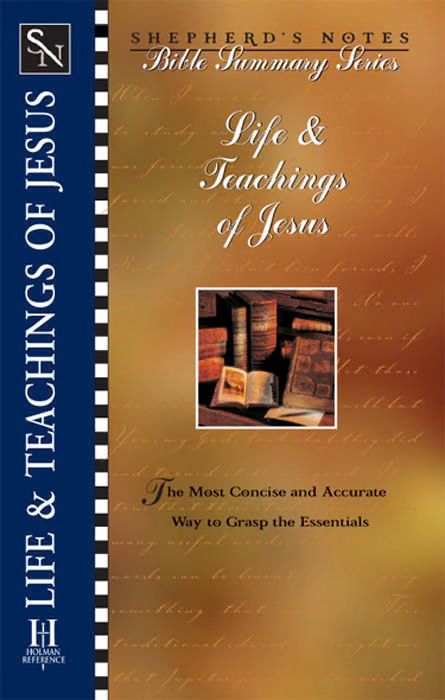 Life and Teachings of Jesus book cover